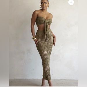 JLuxLabel Caribbean Skies Skirt Set